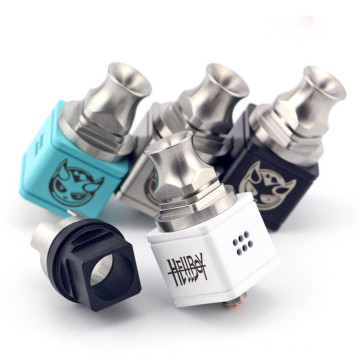 Hellboy Rda Square E-Zigarettenzerstäuber für Dampf mit 6-Farben (ES-AT-060)